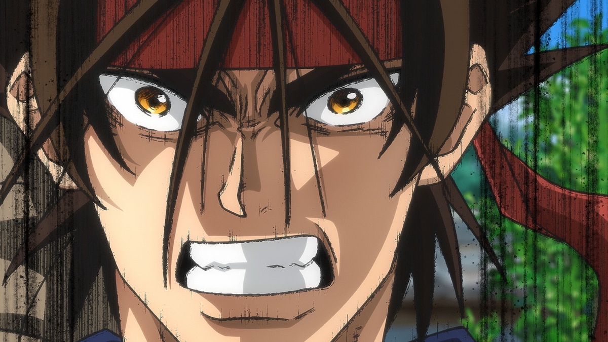 TVアニメ「るろうに剣心 －明治剣客浪漫譚－」PVより、八代拓演じる相楽左之助。