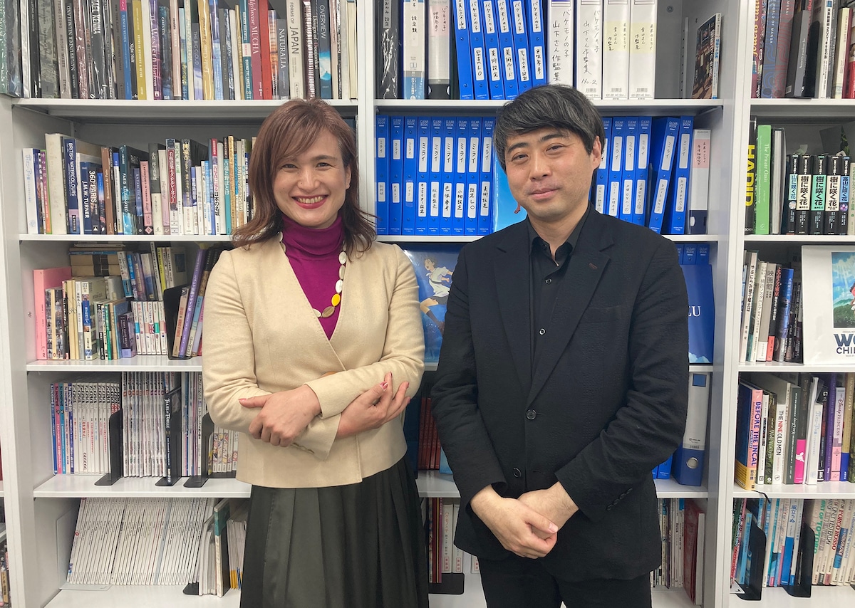 左から谷生俊美、齋藤優一郎。