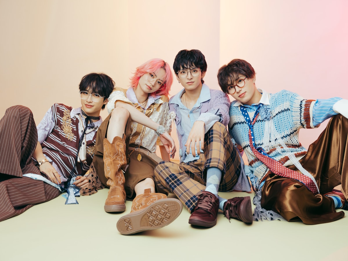 左からKEIGO、S、齋木春空、KENT。