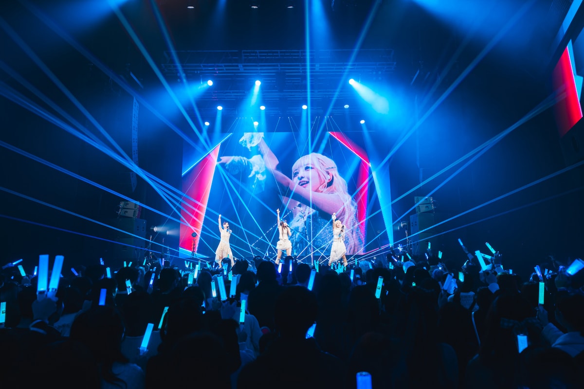 2026年1月9日に東京・Zepp Shinjuku（TOKYO）で行われた「最終未来少女 -RE:TRIΔNGLE- at Zepp Shinjuku」の様子。（Photo by mei okabe）
