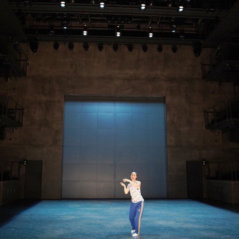 2021年3月の「ワーク・イン・プログレス」より。（撮影：大洞博靖）