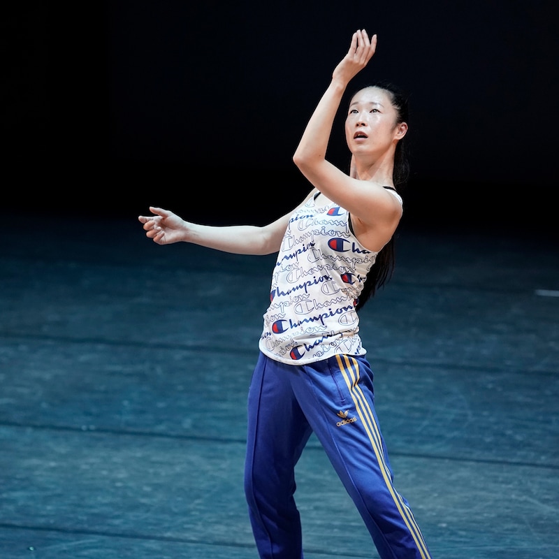 2021年3月の「ワーク・イン・プログレス」より。（撮影：大洞博靖）