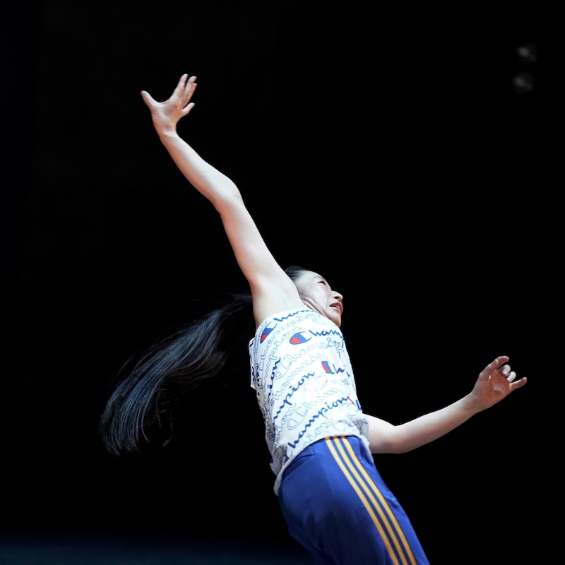 2021年3月の「ワーク・イン・プログレス」より。（撮影：大洞博靖）