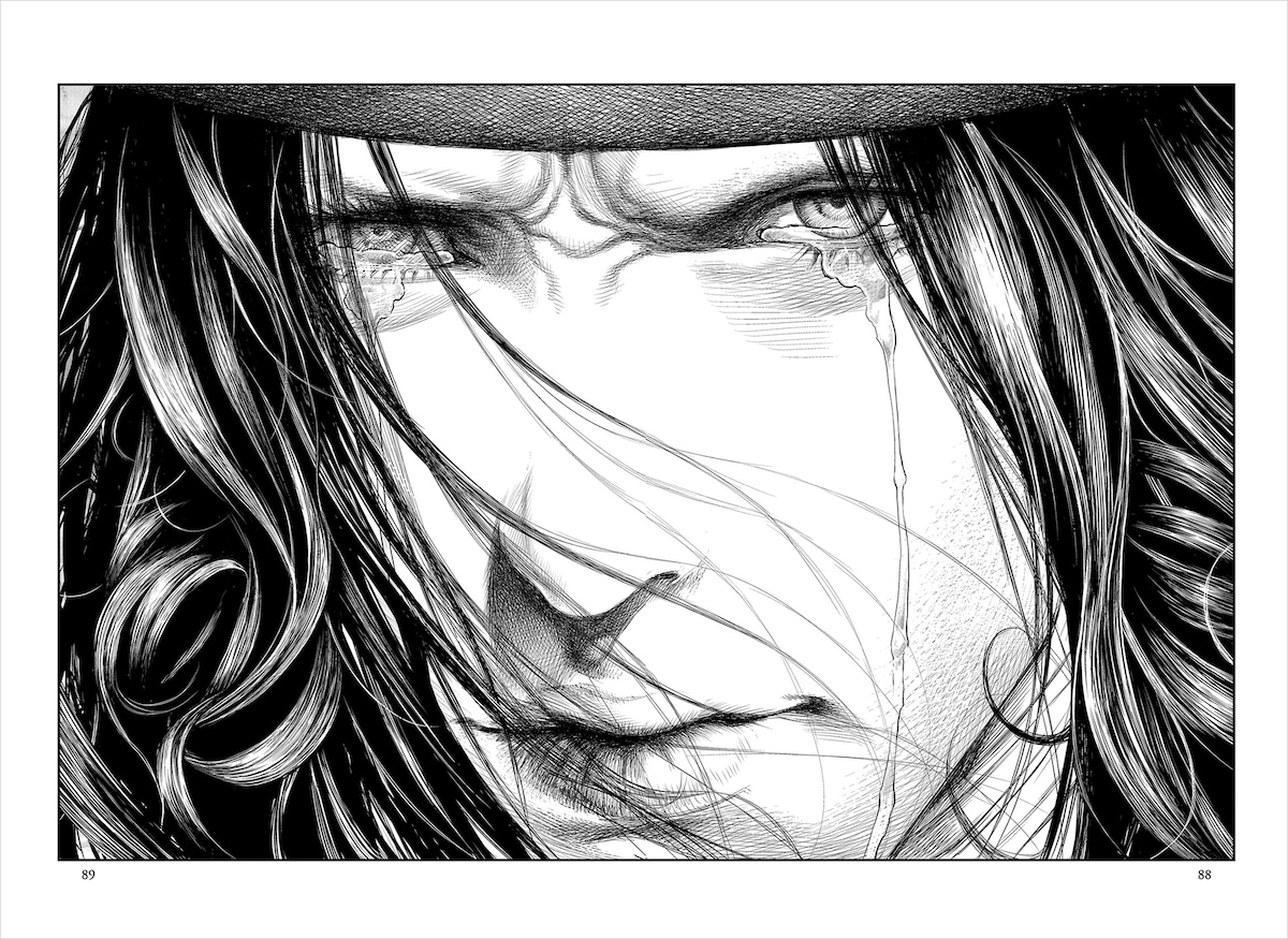 「イノサン」n°2より。自らの運命に絶望し、涙を流すシャルル。 ©坂本眞一/集英社