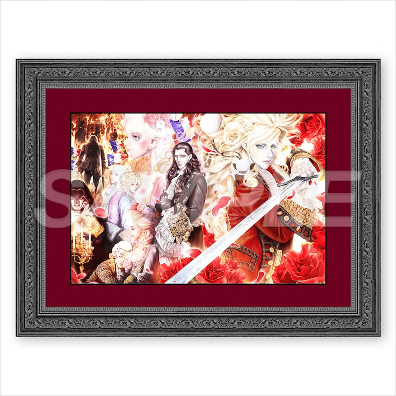 「直筆サイン入りB4キャラファイングラフB」(税込6万6000円) ©坂本眞一/集英社