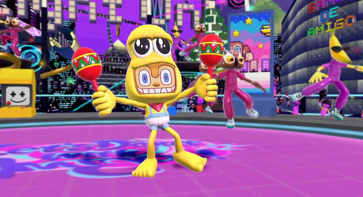 「サンバDEアミーゴ：パーティーセントラル」より、ピーナッツくんのコラボ衣装。