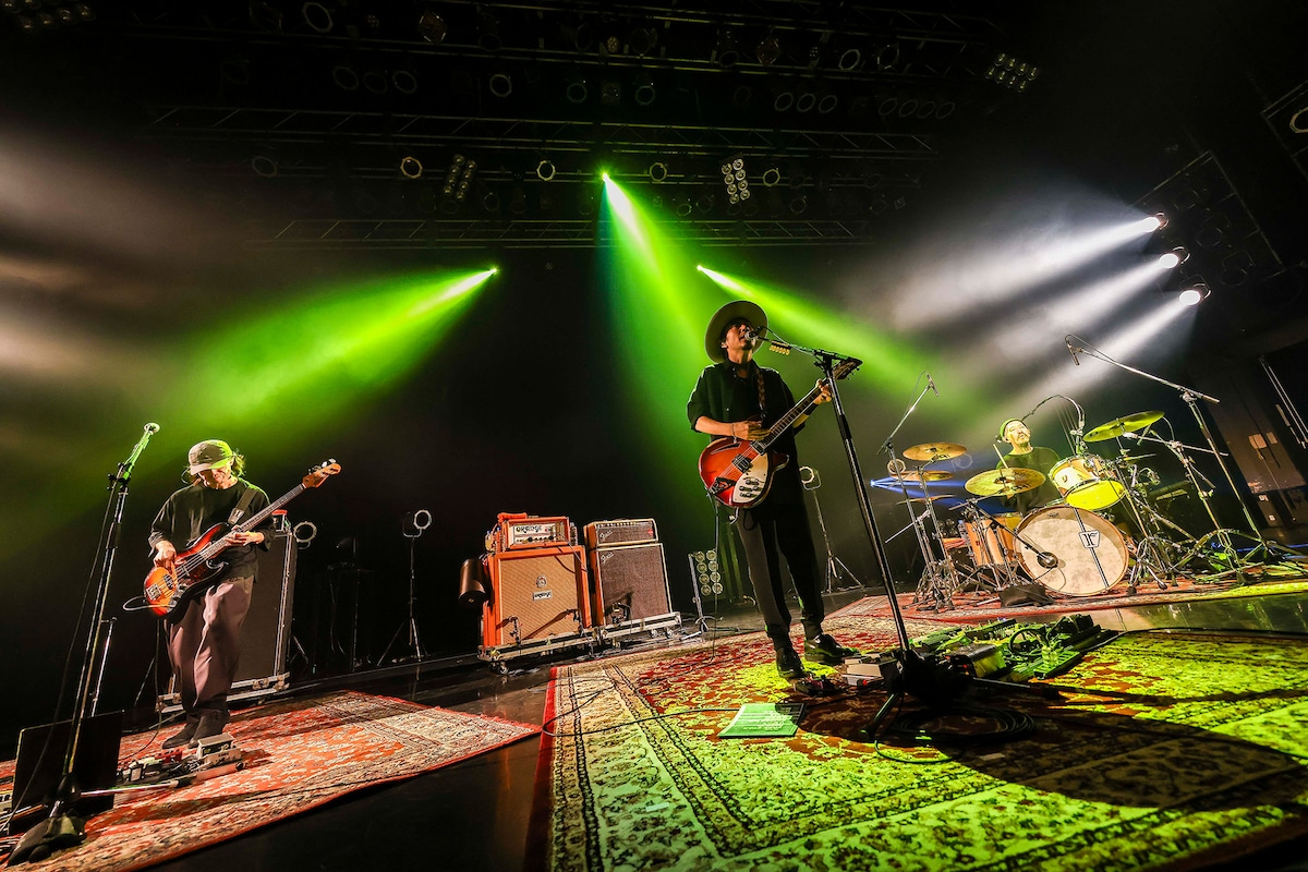 ACIDMANによるライブの様子。