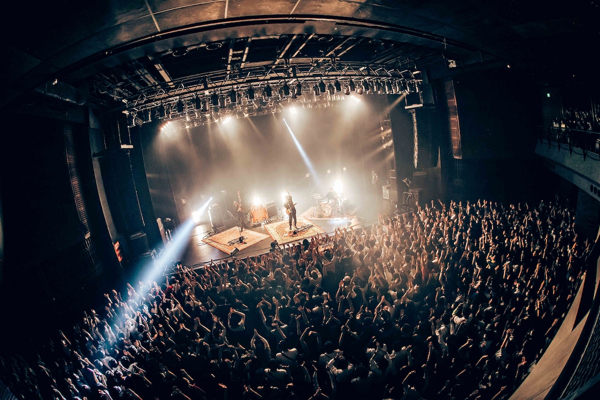 ACIDMANによるライブの様子。