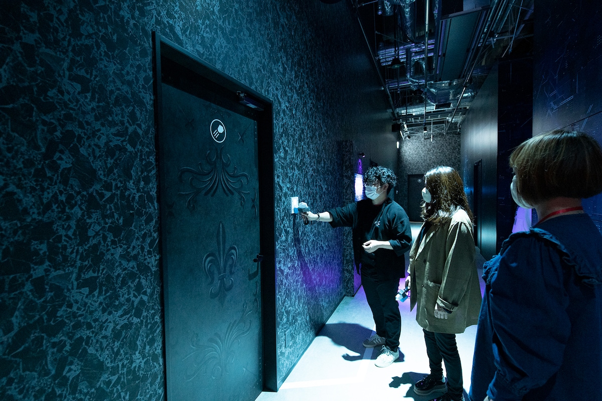 QUEST3、シリカの部屋の前にて。