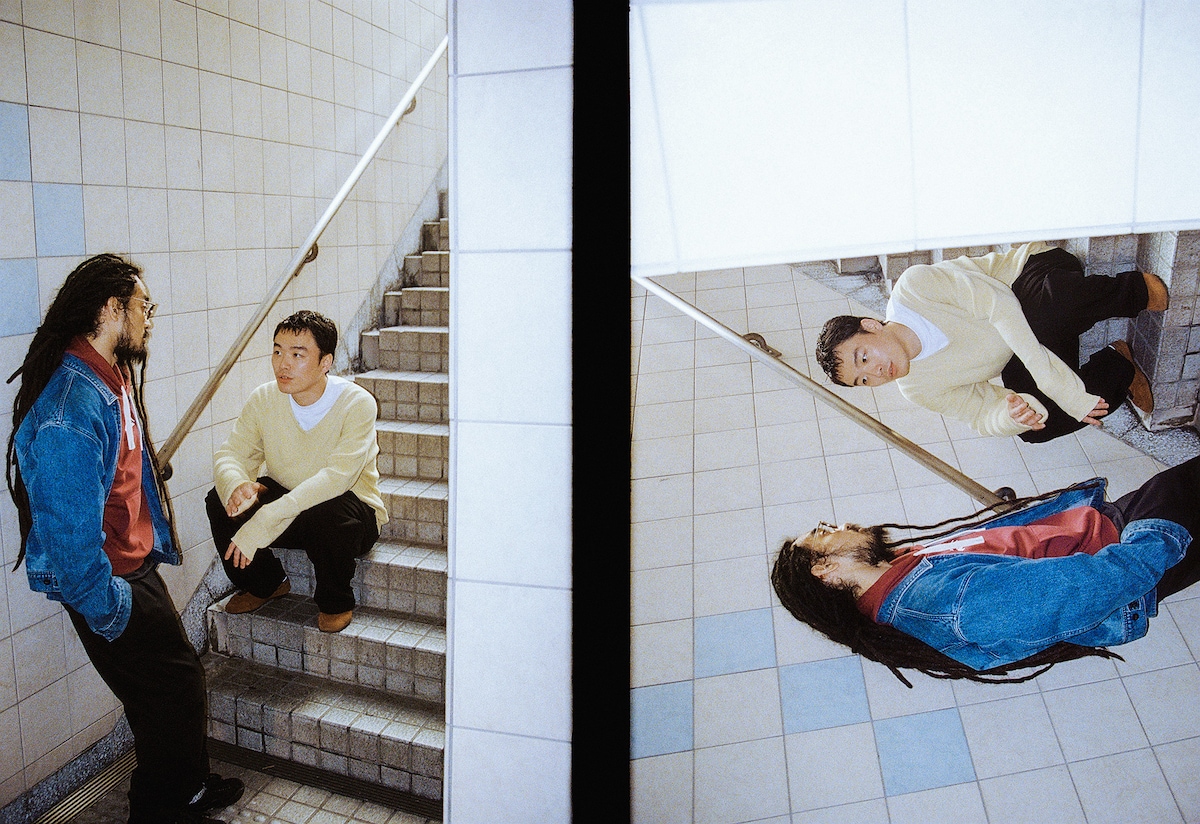 Imu Sam（G, MC）とmay_chang（Dr）。