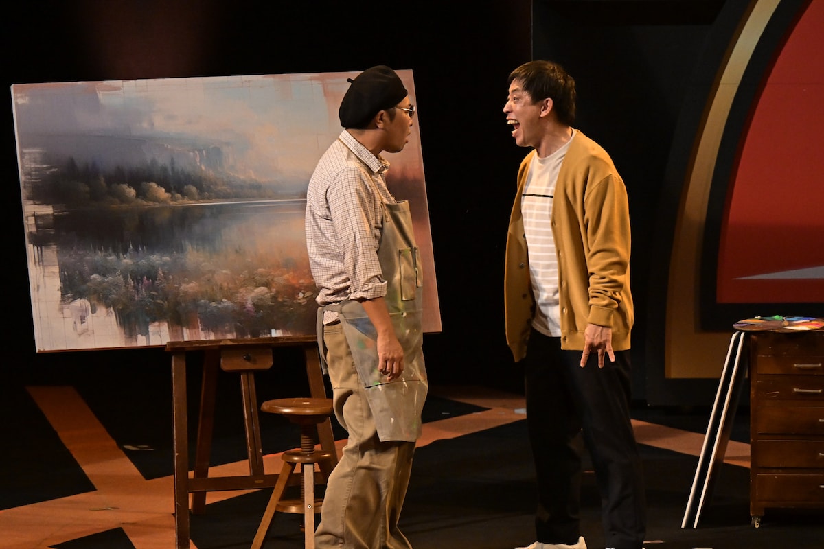 コント「没後10年」より。