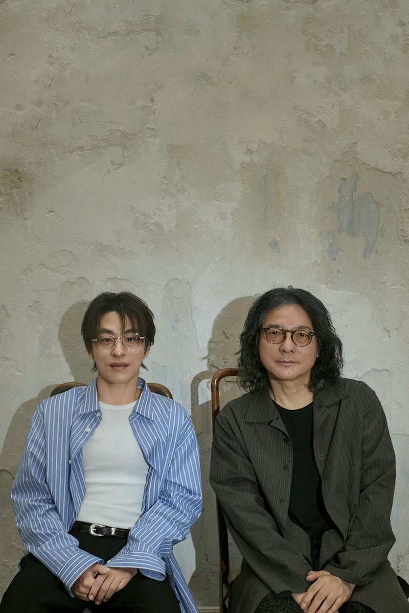 左からク・ギョファン、岩井俊二