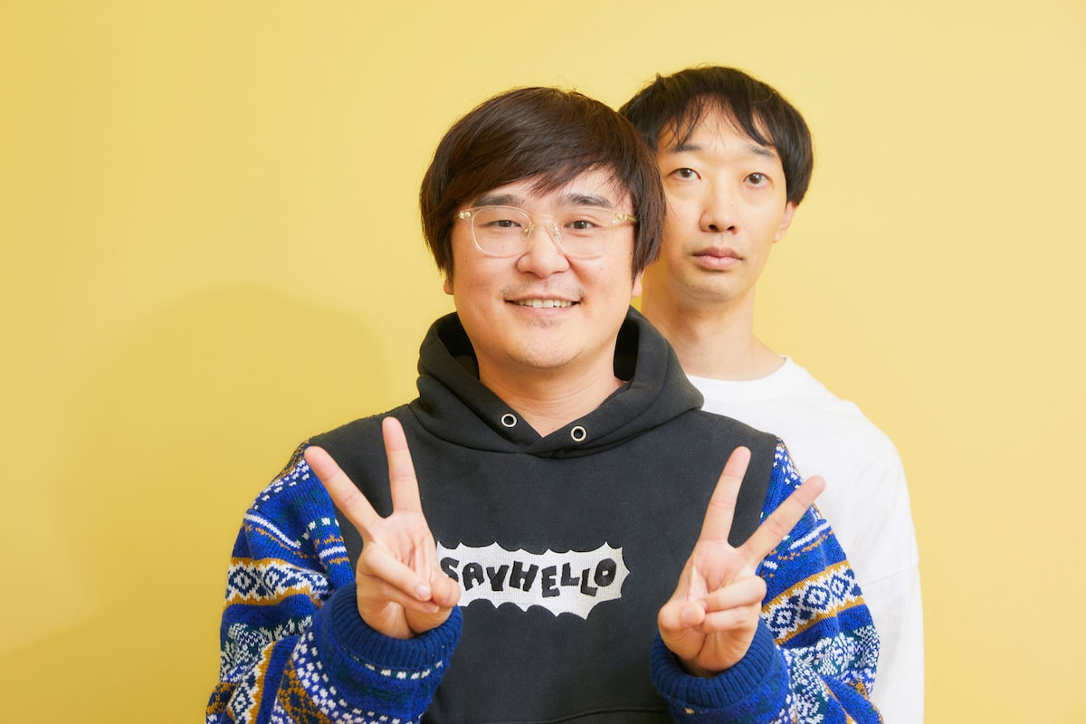 左から飛永翼、大水洋介。