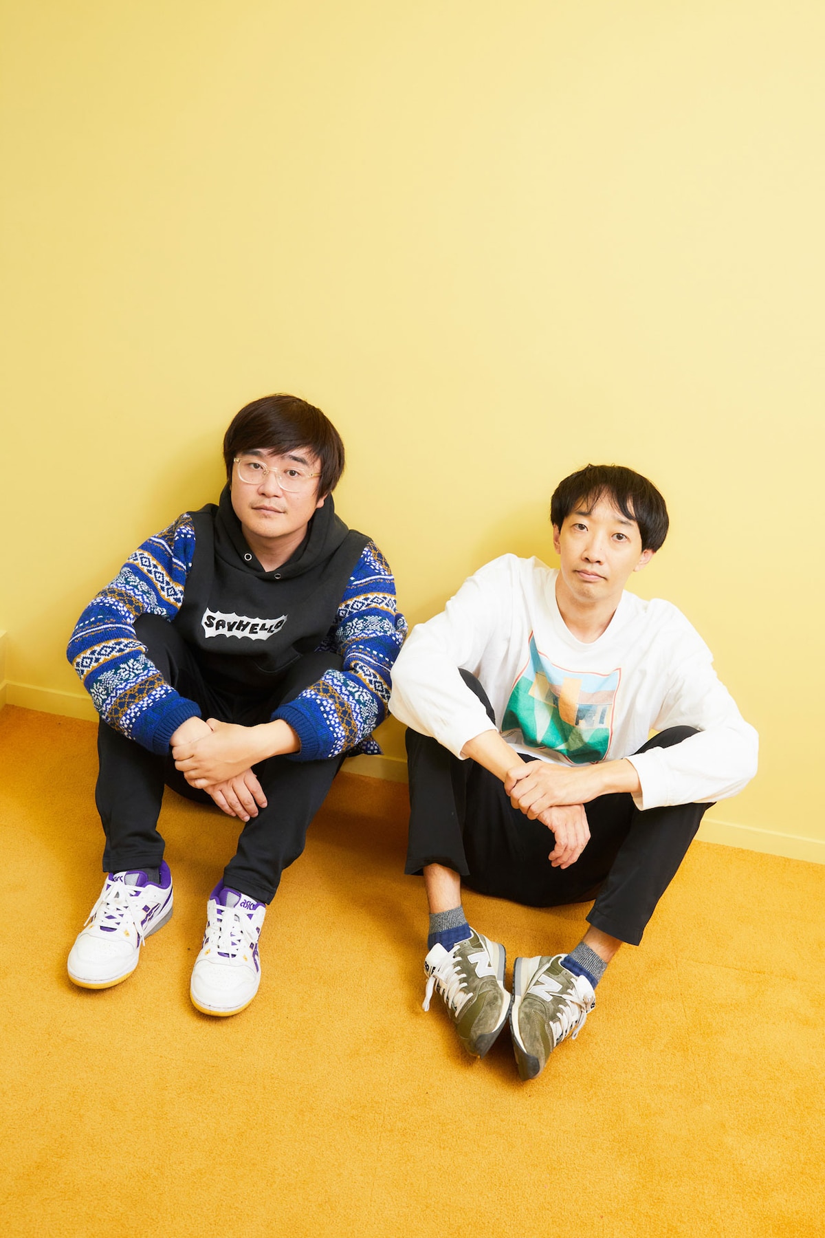 左から飛永翼、大水洋介。