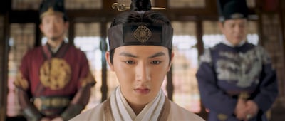 リウ・ヤオユェン演じる汪植。