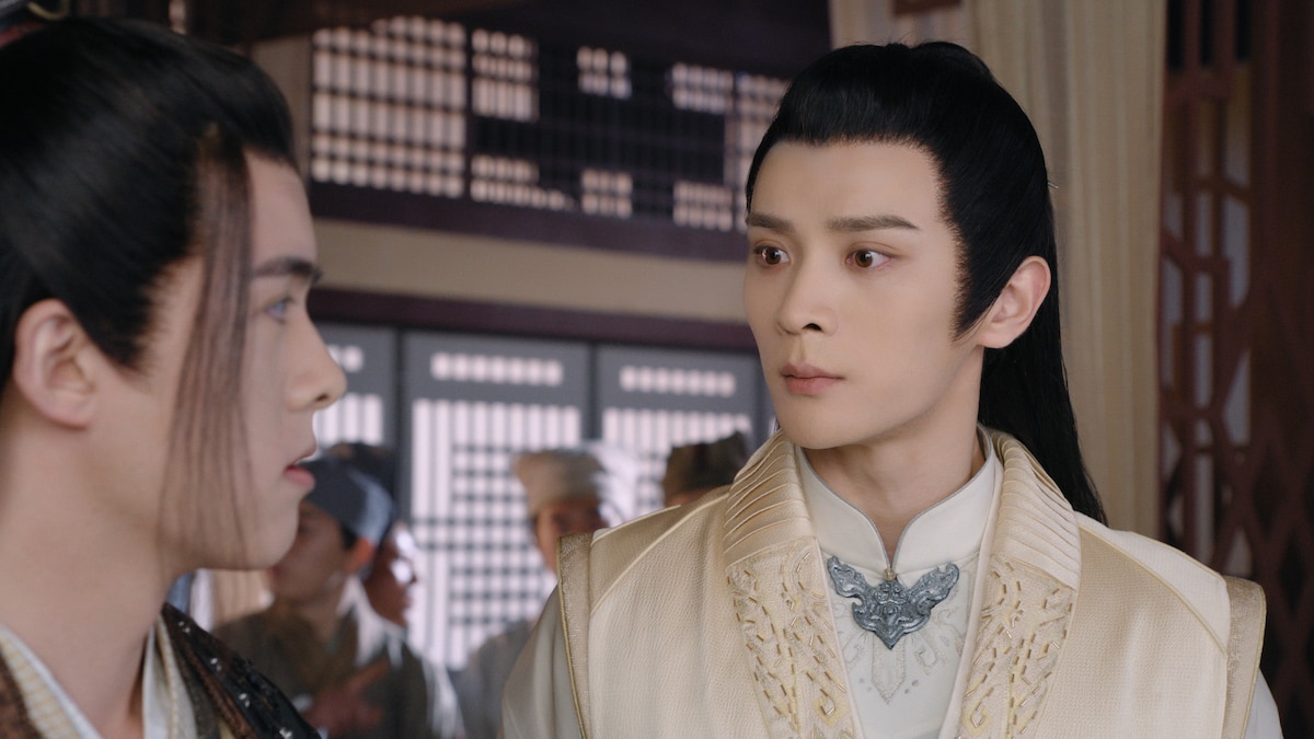 「雪華の炎~揺るぎない誓い~」より、チェン・シュン演じる司徒鴻(右)。