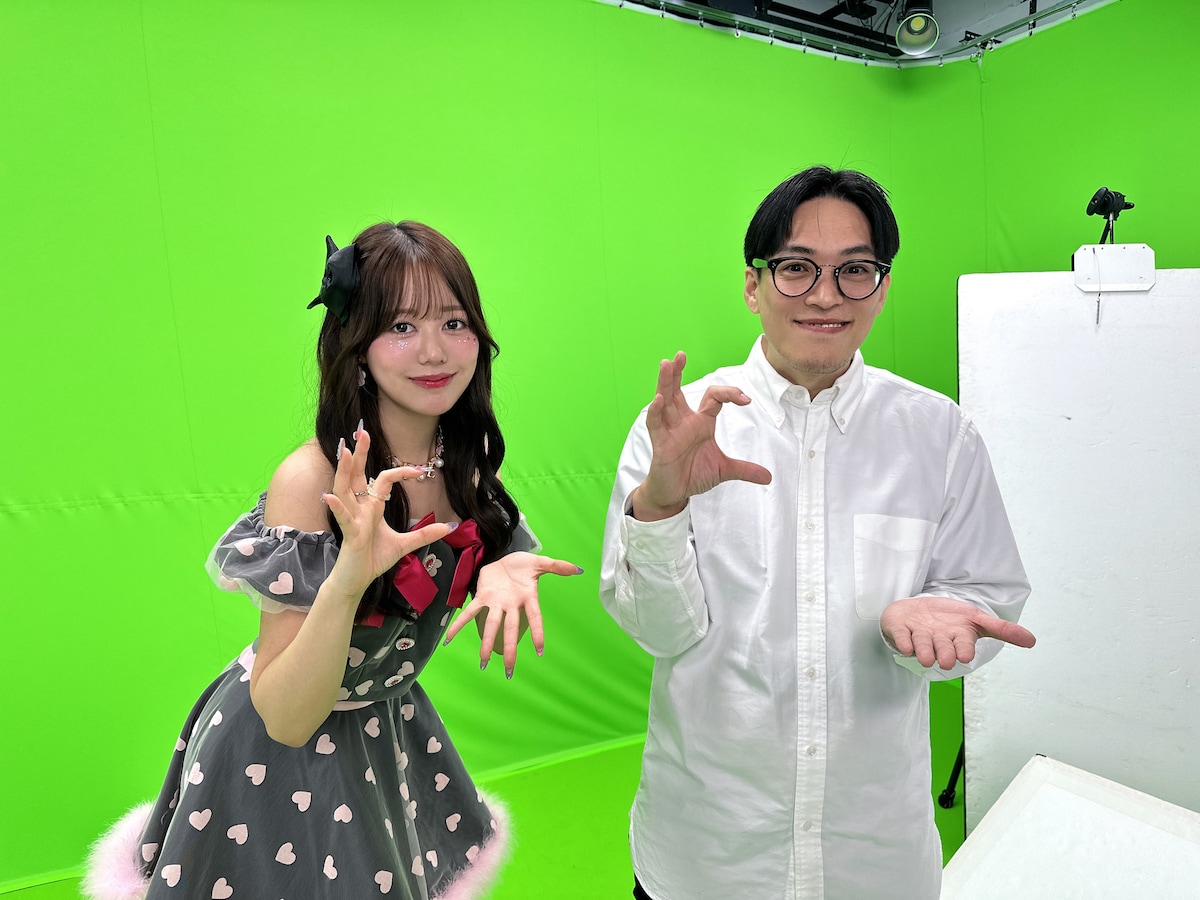 瀬名ちひろと坂本渉太監督。