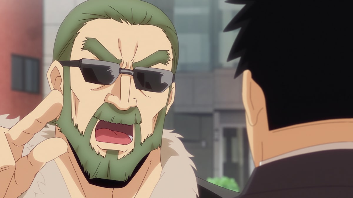 TVアニメ「先輩がうざい後輩の話」6話より、おじいちゃん。