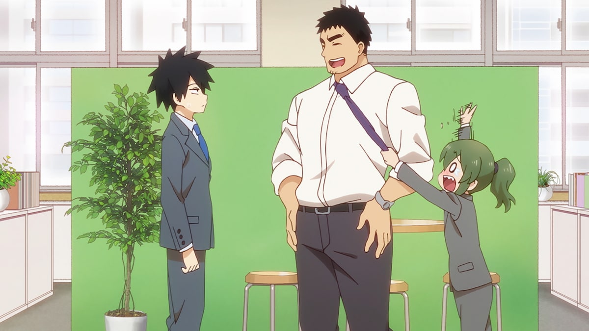 TVアニメ「先輩がうざい後輩の話」3話より。