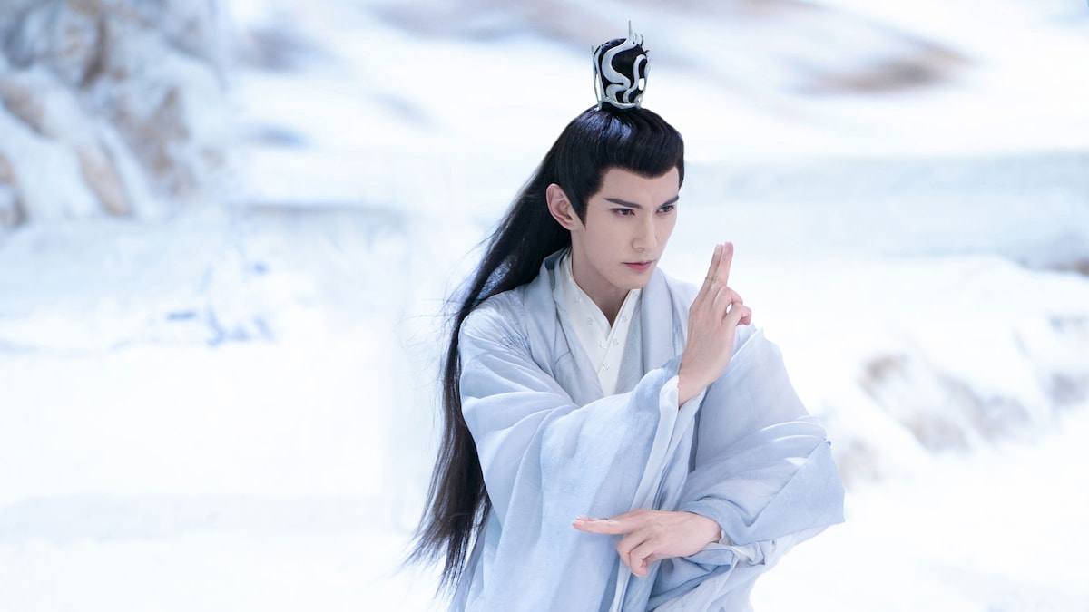 シュー・ジェンシー演じる洛音凡(らくいんはん)。