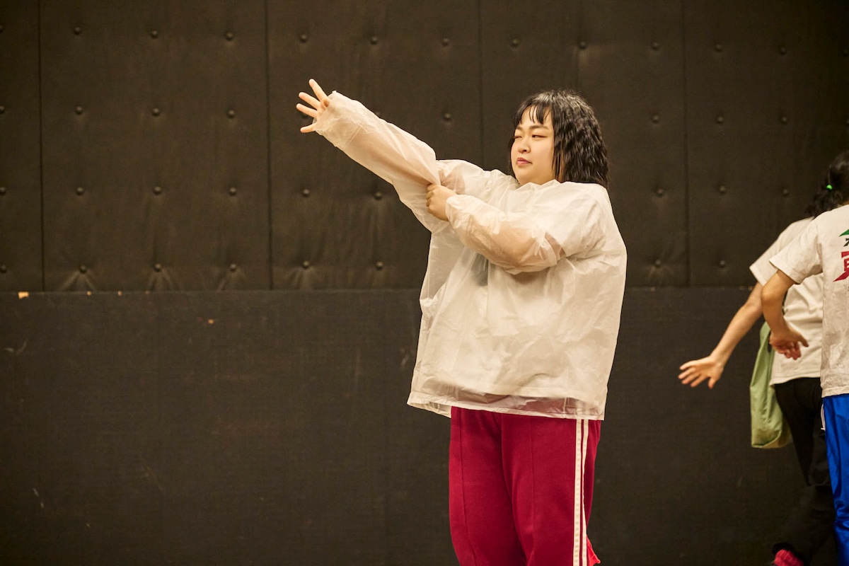 ユメ役の富山えり子。