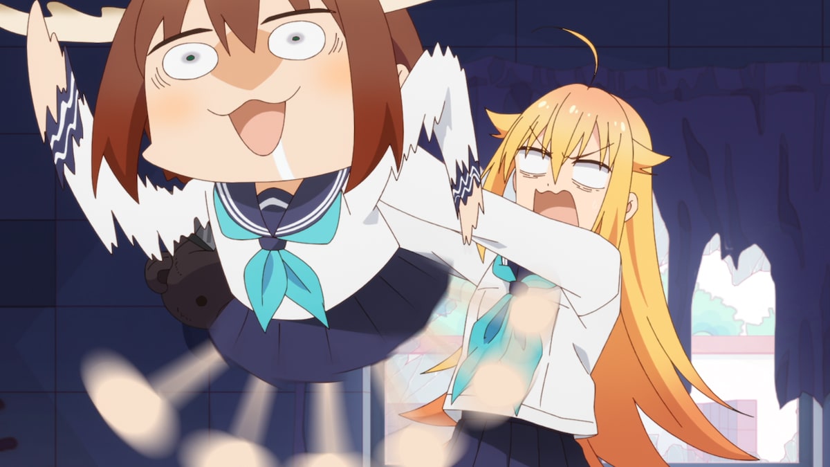 アニメ「しかのこのこのここしたんたん」より。