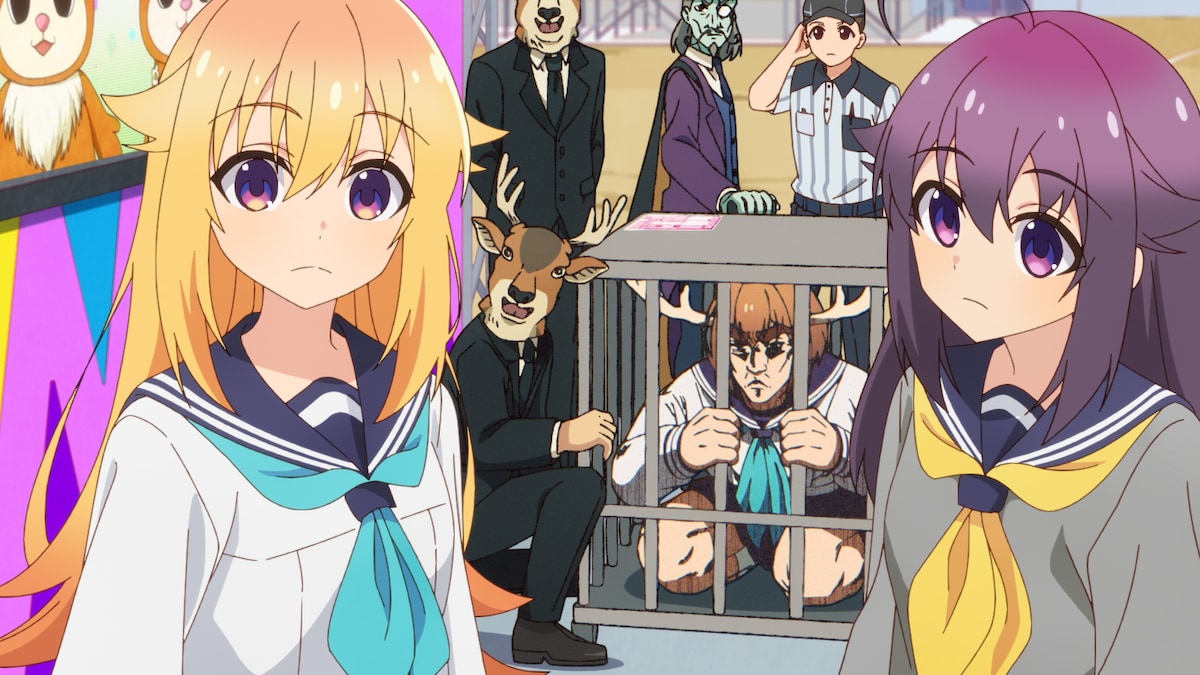 TVアニメ「しかのこのこのここしたんたん」第12話より。