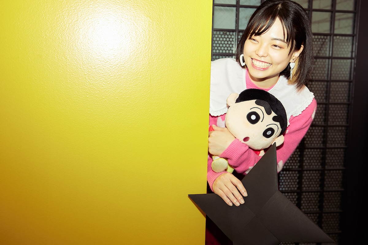 陰に忍ぶきりやはるかとしんちゃん。