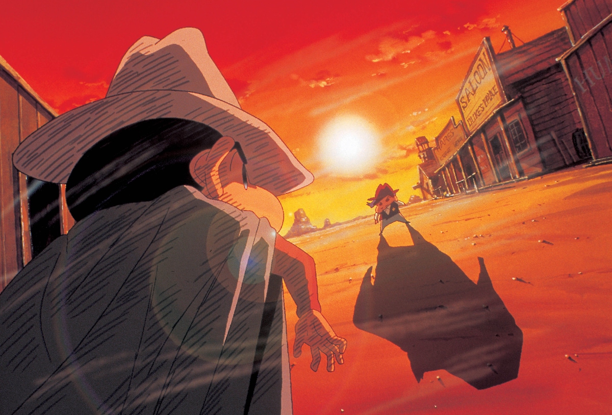 「映画クレヨンしんちゃん 嵐を呼ぶ！夕陽のカスカベボーイズ」 ©臼井儀人／双葉社・シンエイ・テレビ朝日・ADK 2004