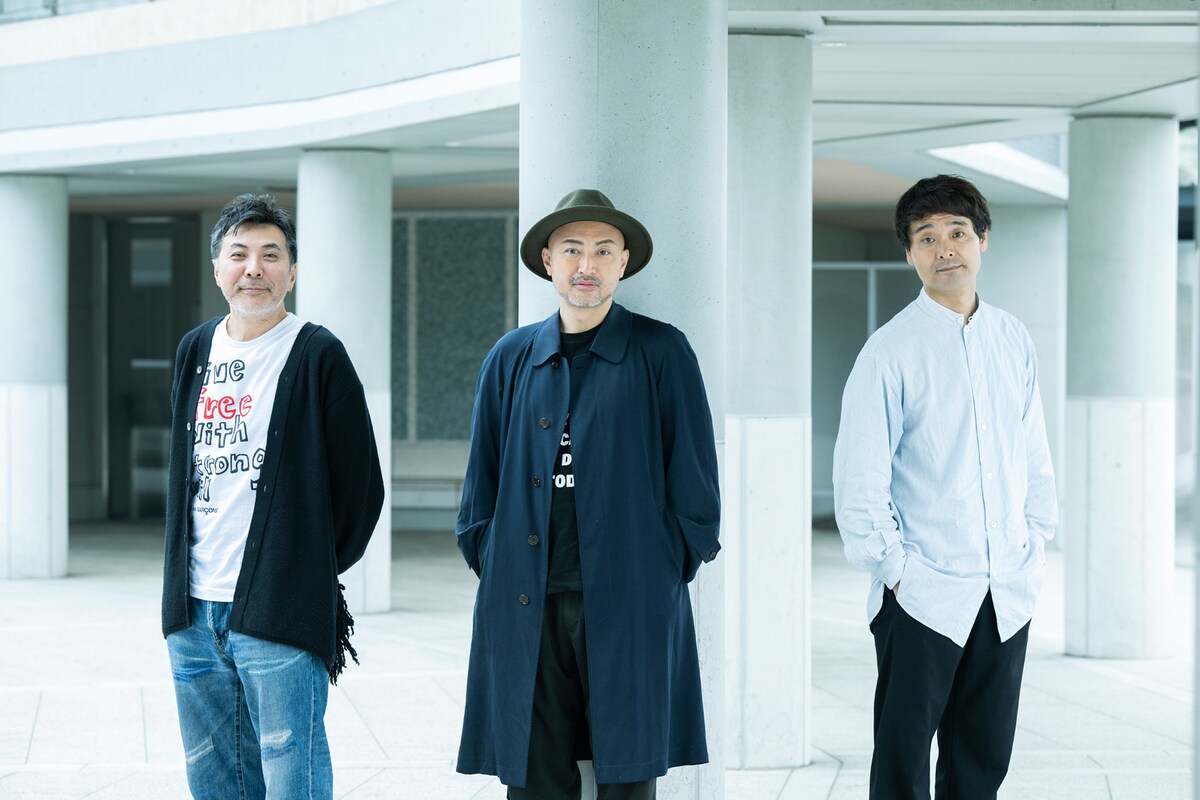 左から下田昌克、山内圭哉、ノゾエ征爾。