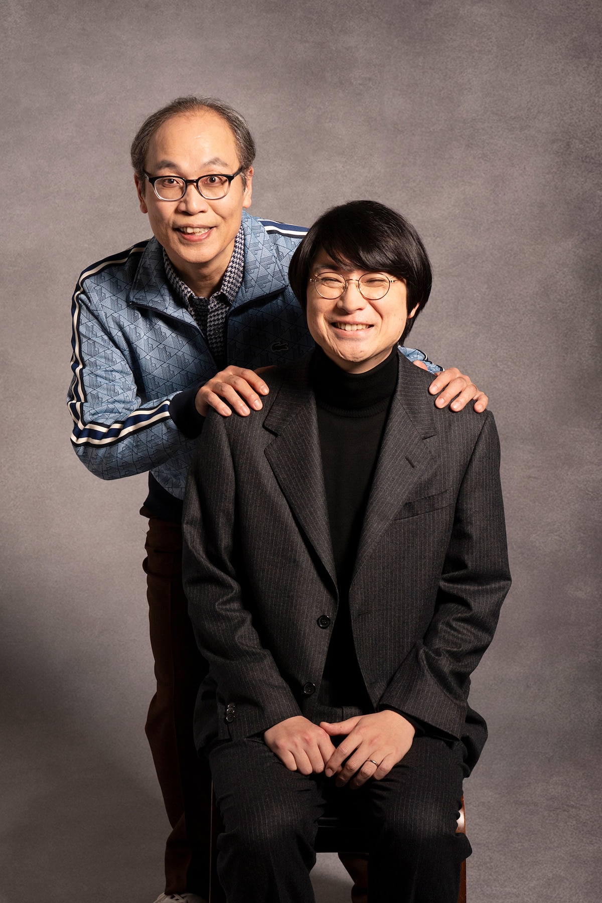 手前から水川かたまり、正名僕蔵