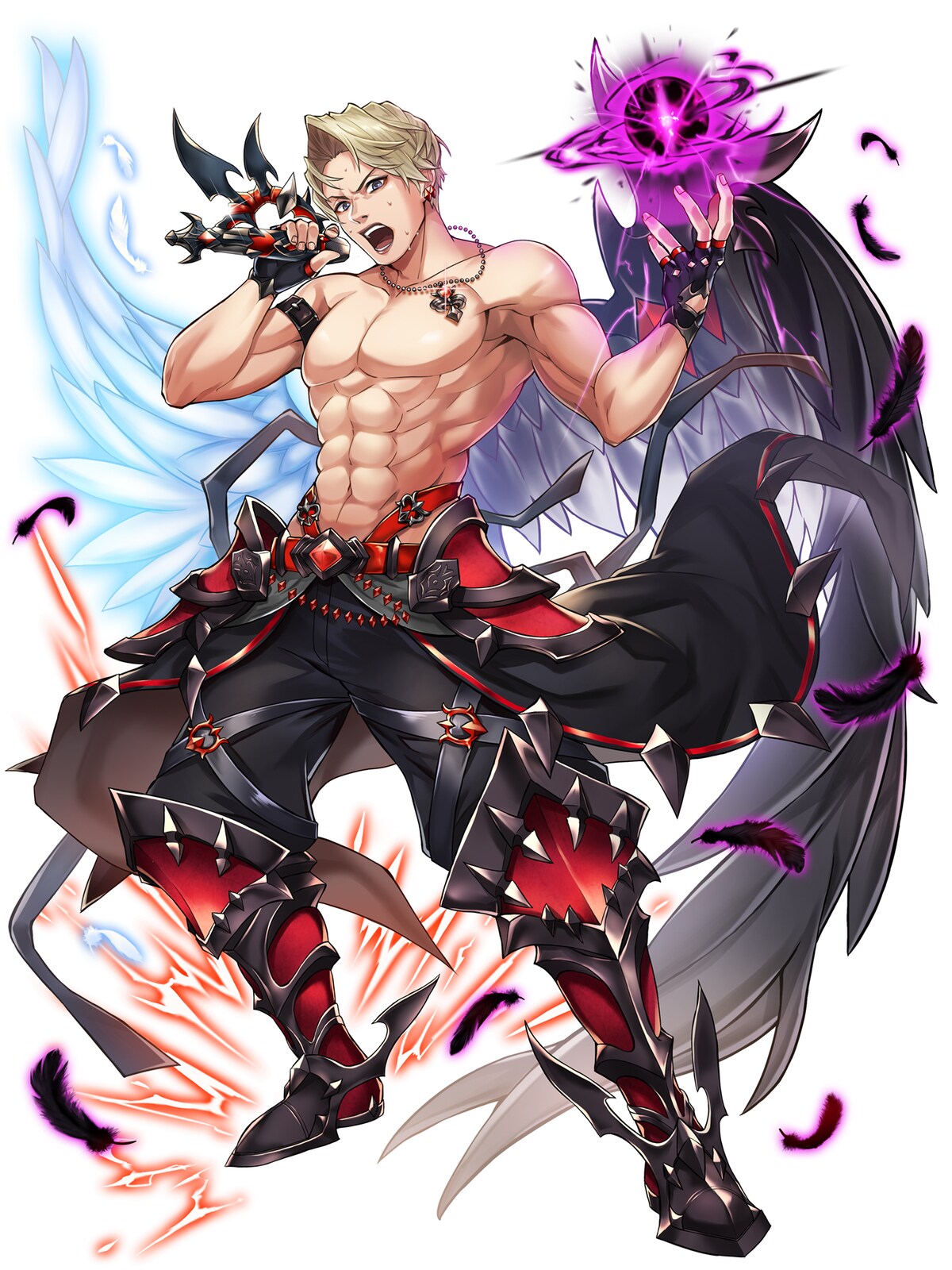 「白猫プロジェクト」に登場するキャラクター“西川貴教”。