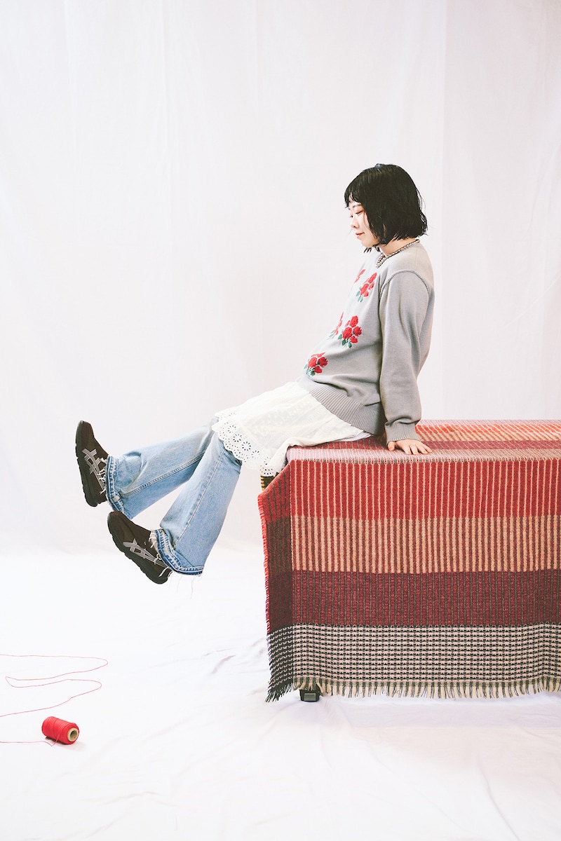 宮崎朝子（G, Vo）