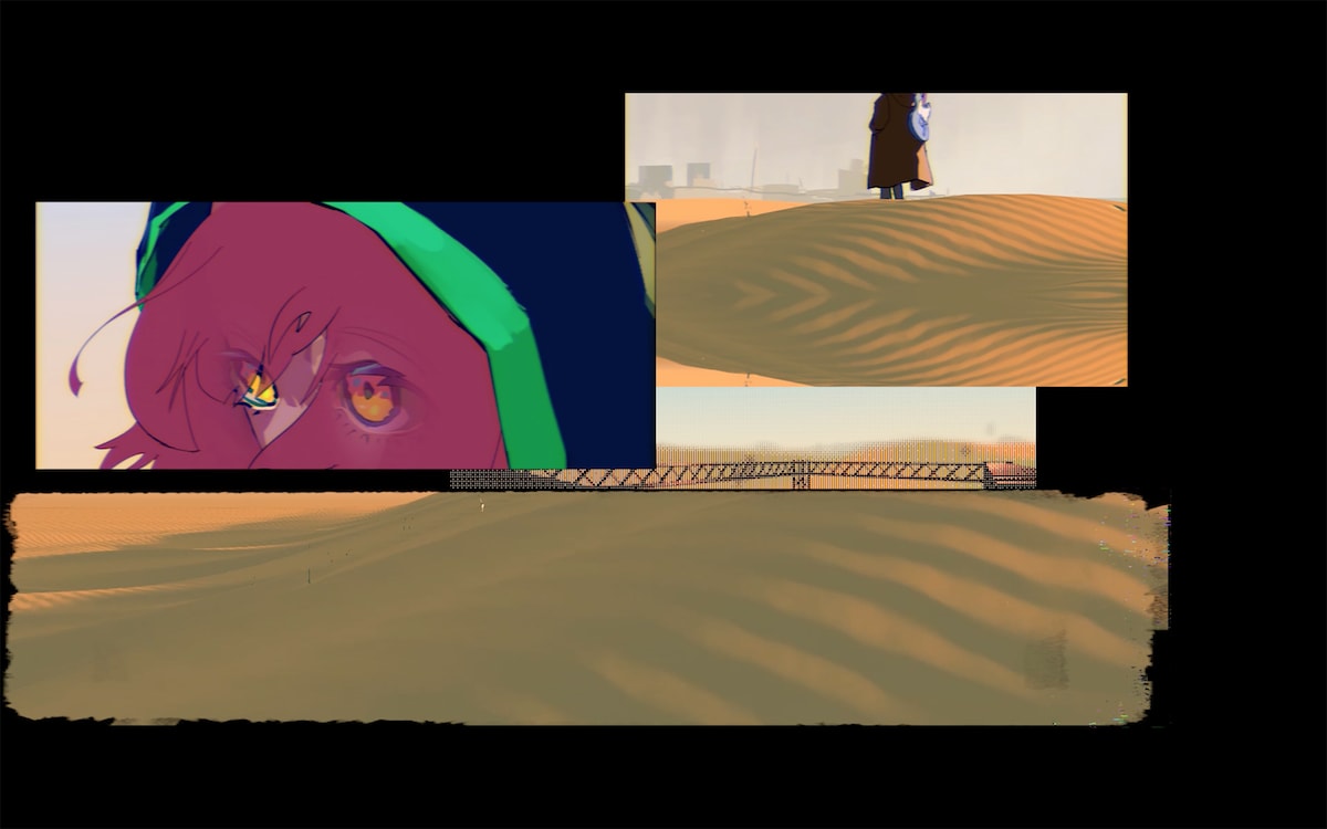 獅子志司「揺ら揺ら」トレイラー映像のワンシーン。