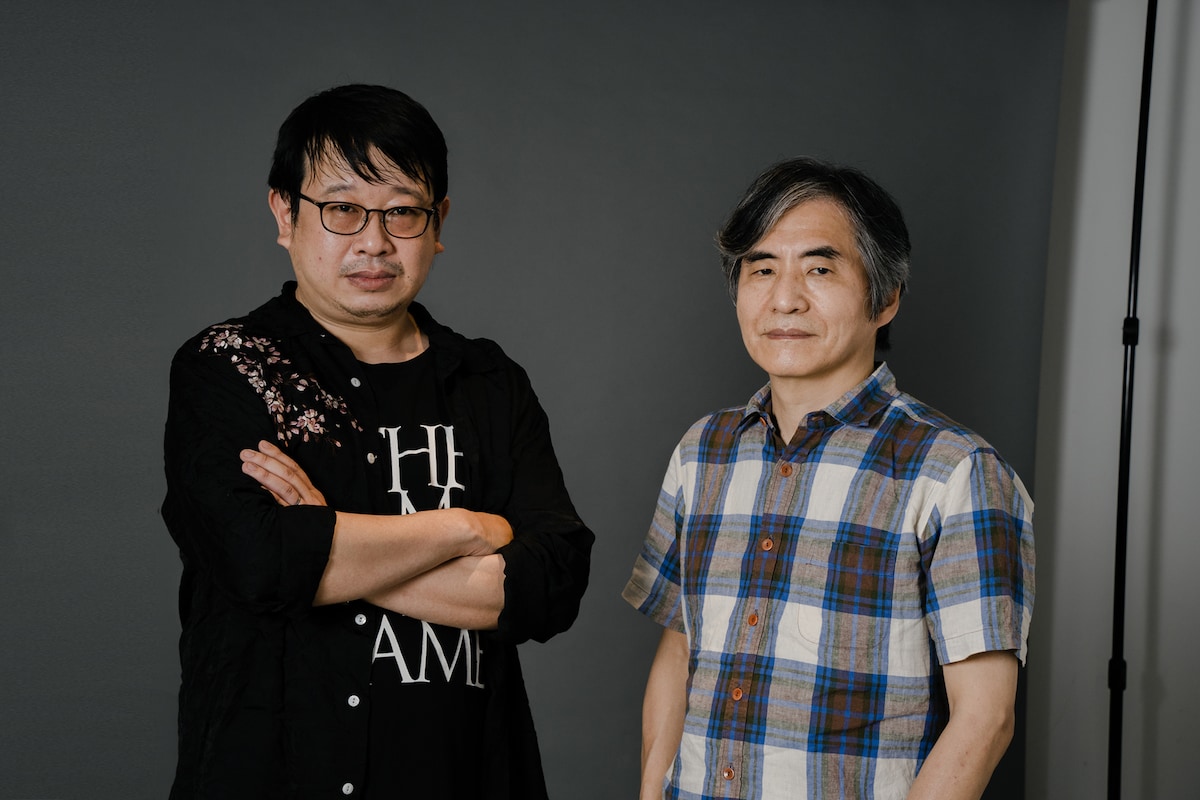 左から毛利亘宏、中島かずき。