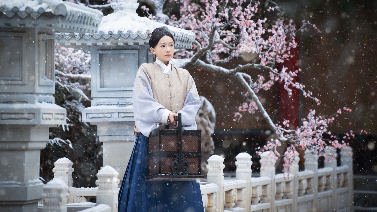 ウー・ジンイエン演じる姚子衿（ようしきん）。