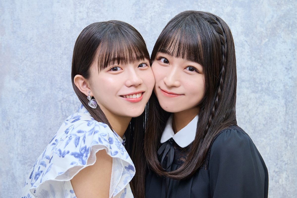 左から工藤理子、原田清花。