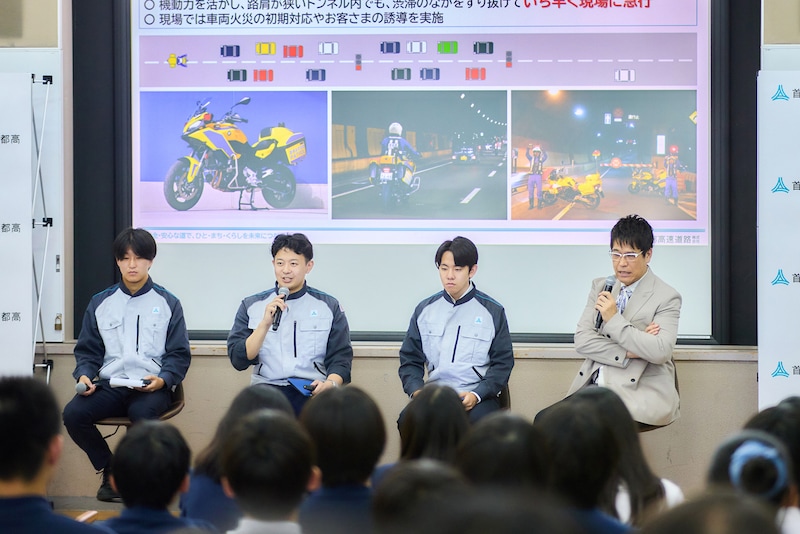 公開授業の様子。