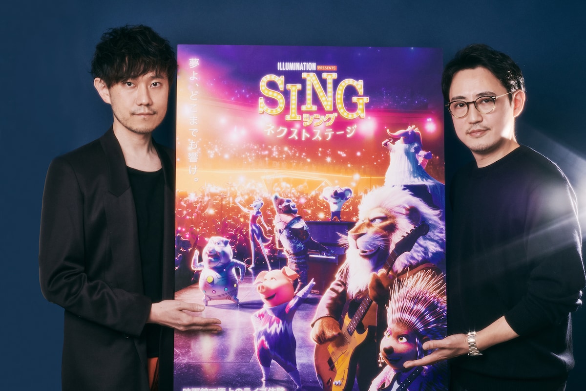 左から蔦谷好位置、いしわたり淳治。