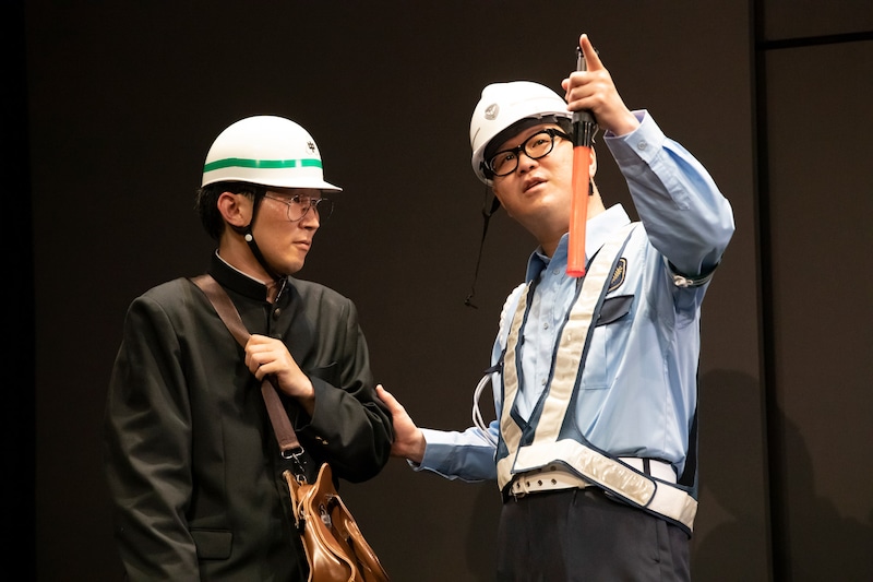 「野村くん、寺山さんに会う」