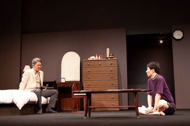 「叔父と甥っ子」