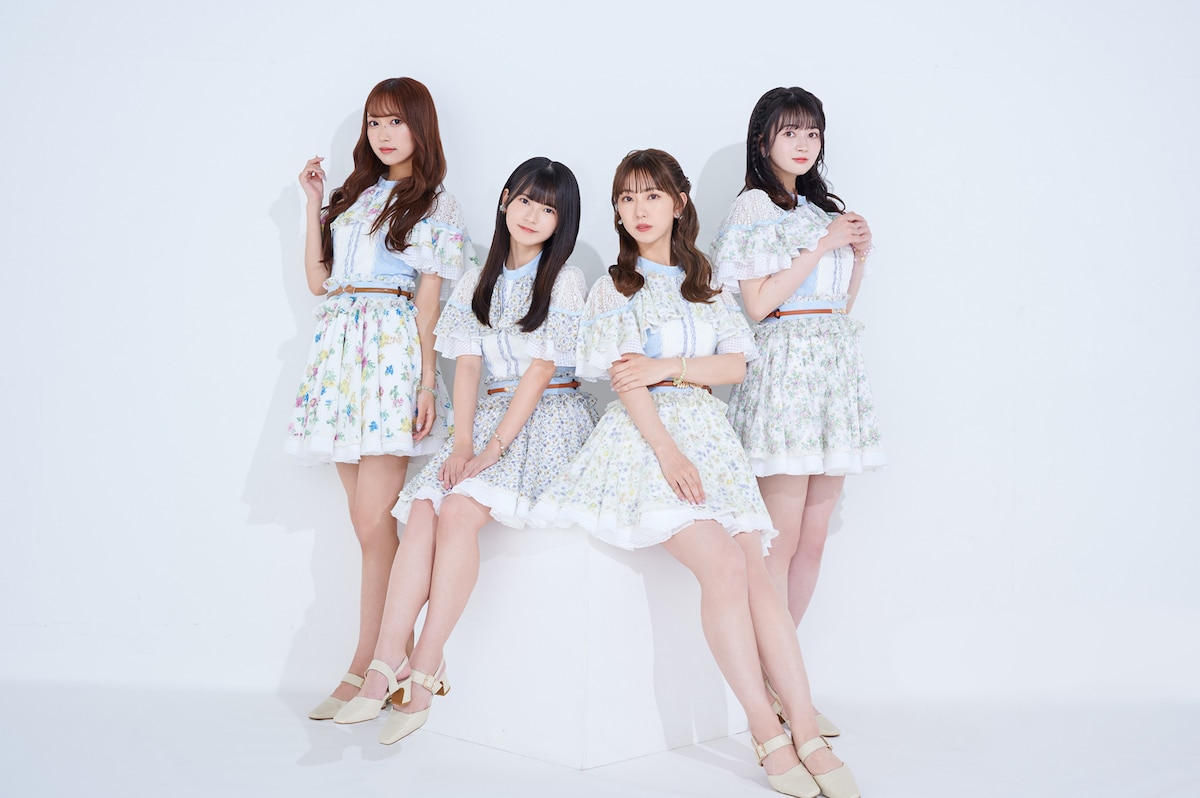 左から野村実代、原優寧、熊崎晴香、江籠裕奈。