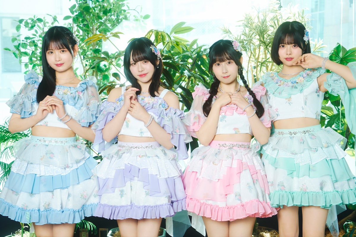 左から伊藤実希、佐藤佳穂、井上瑠夏、荒野姫楓。