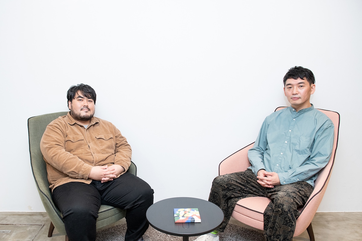 左から澤部渡、葛西敏彦。