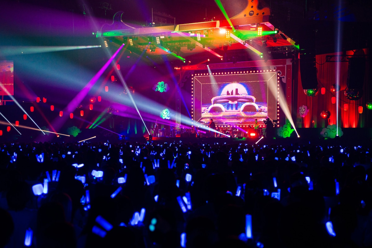 「SORARU Birthday 2024 VOCALOID Cover Live -空祭り-」の様子。