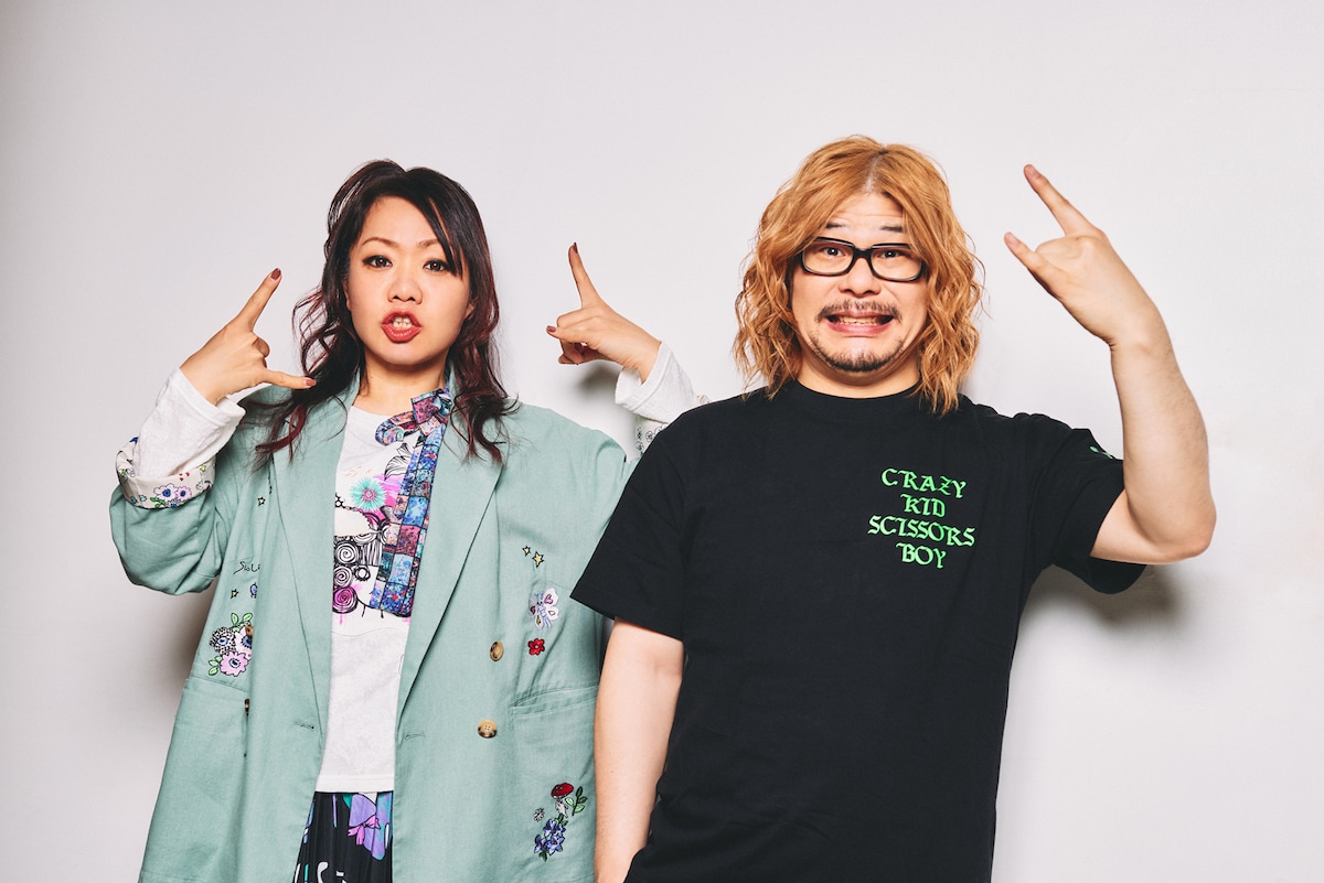 左からナヲ、ダイスケはん。