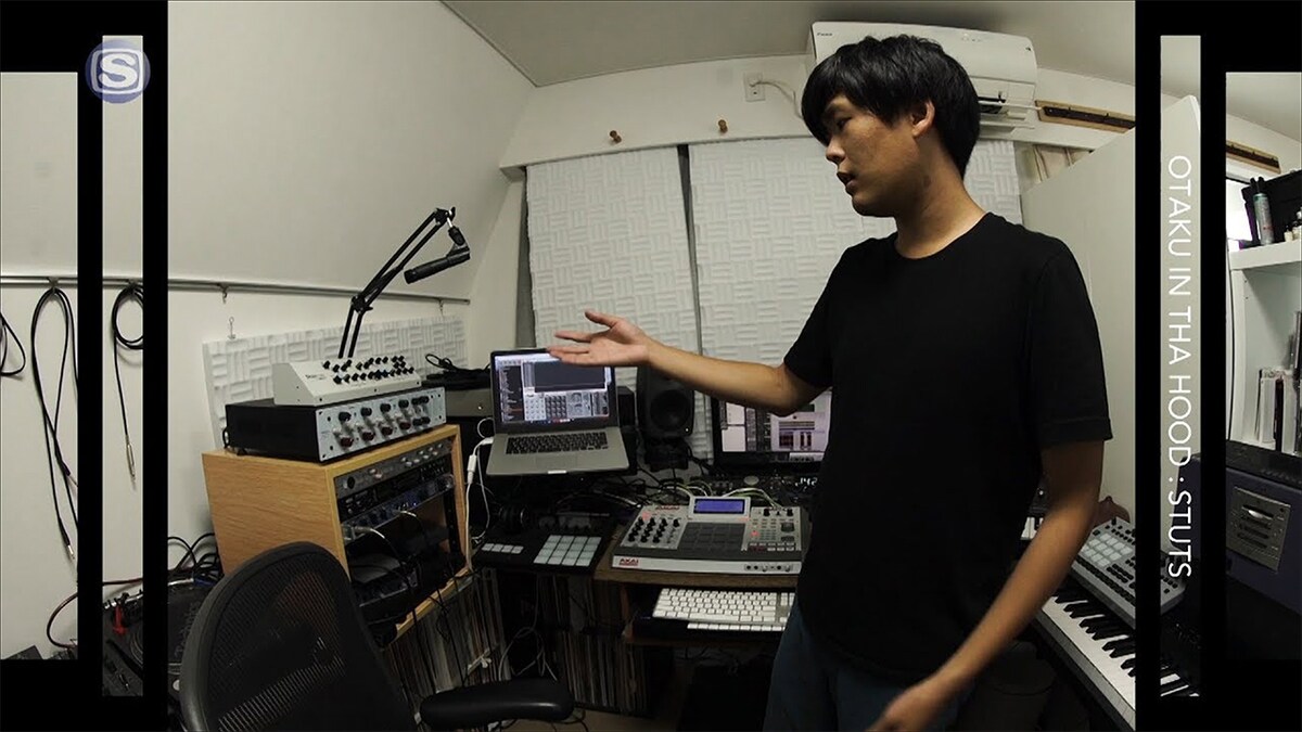 オタク IN THA HOOD：STUS -ミュージシャン自宅訪問-