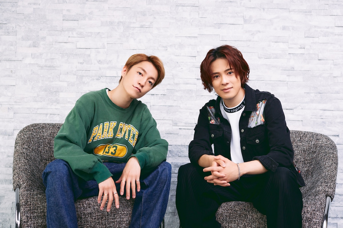 左から森田美勇人、真田佑馬。