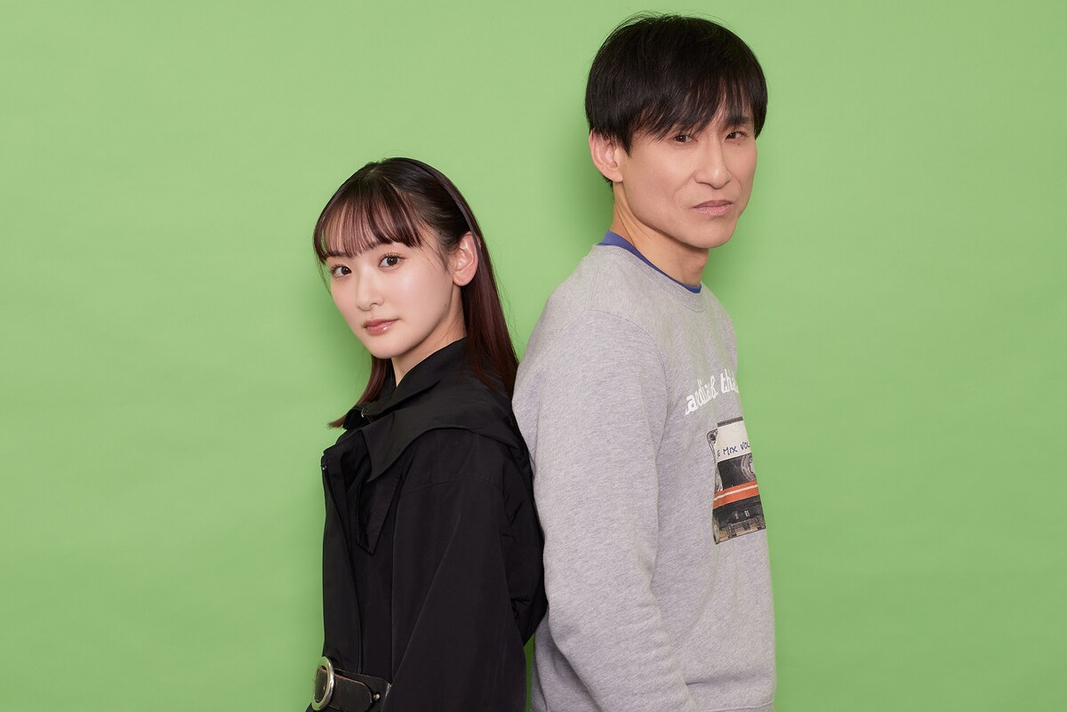 左から生駒里奈、なだぎ武。