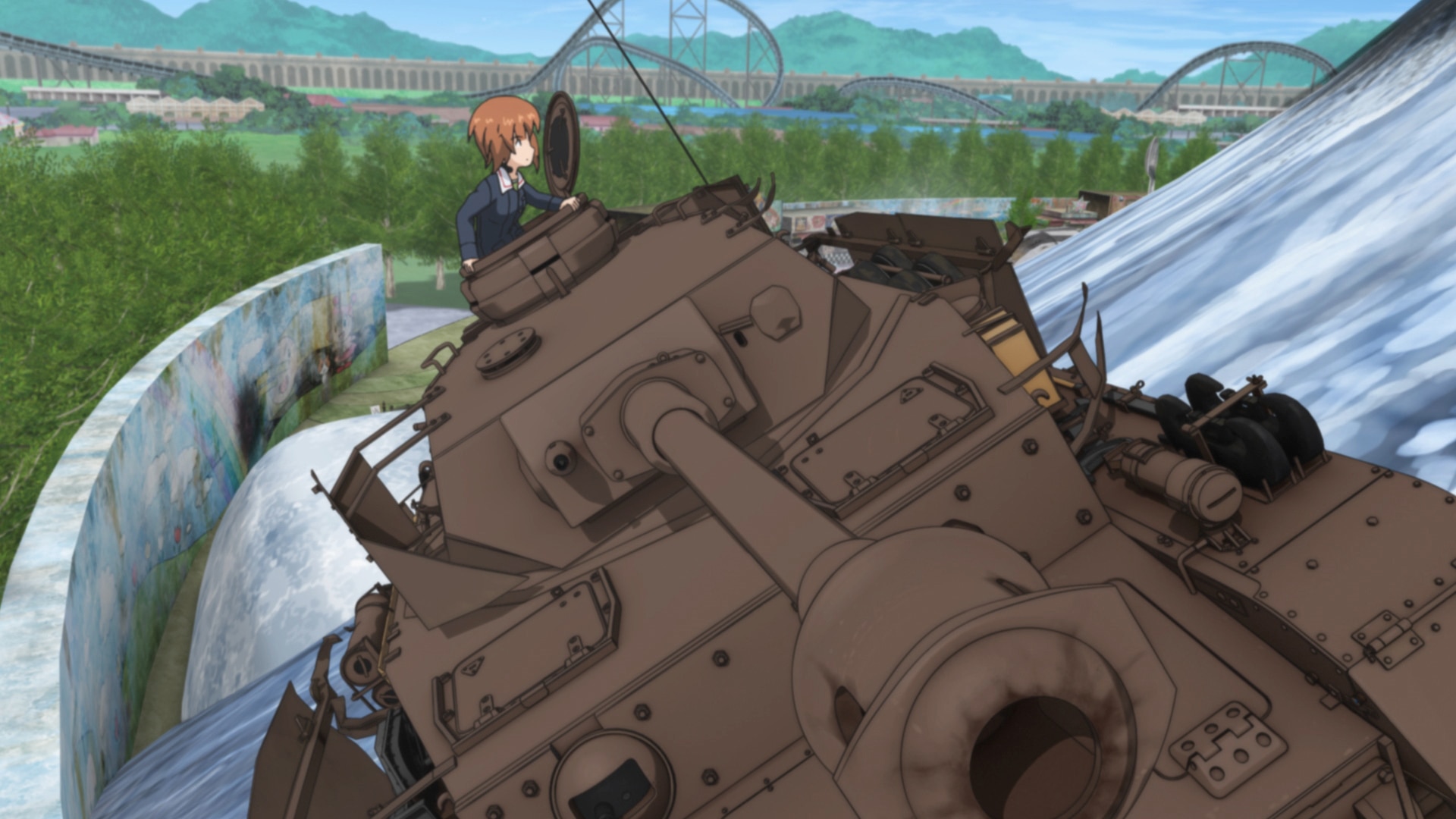 「ガールズ＆パンツァー 劇場版」より。